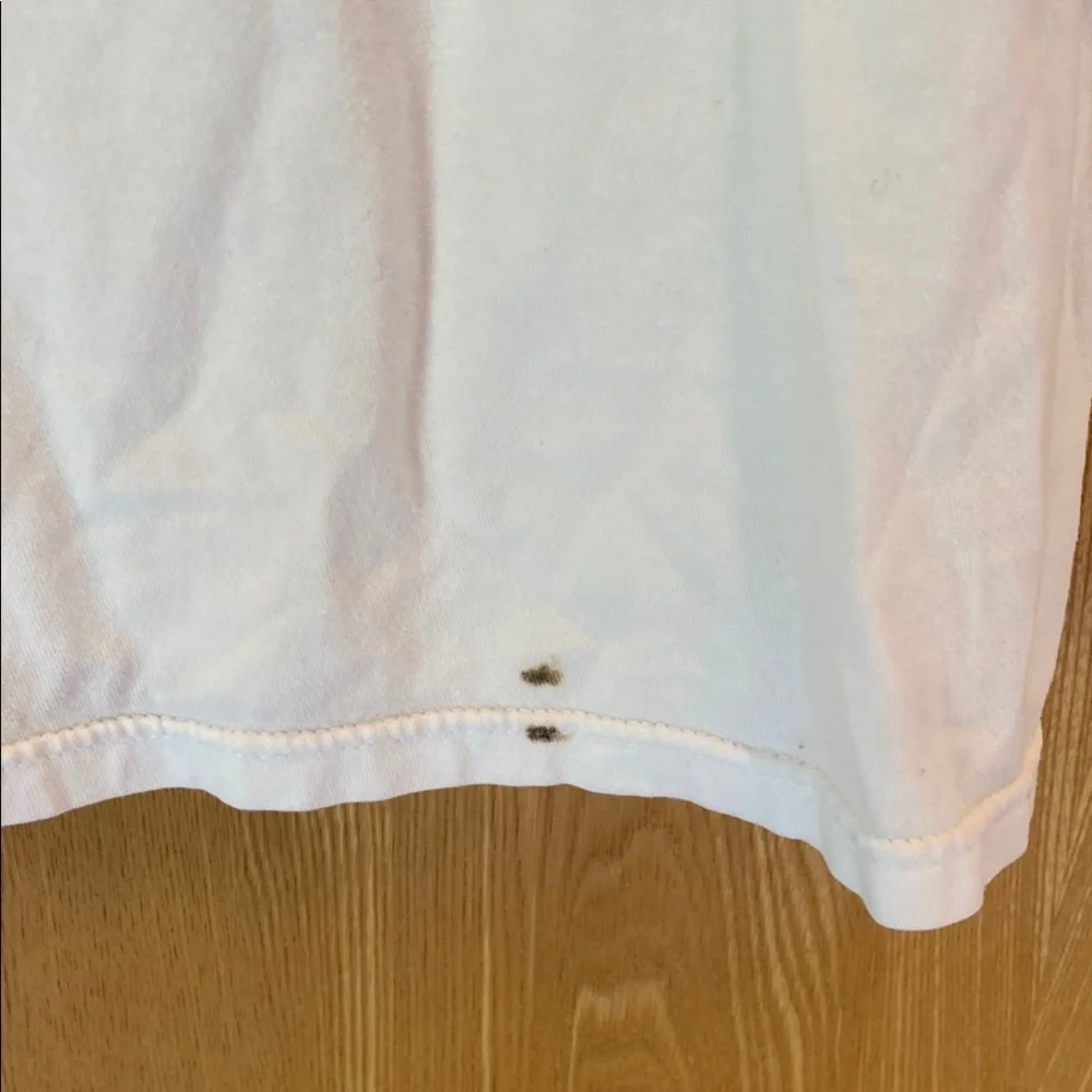 Stussy White Short Sleeve Tee with Bold Graphic Design - Picture 5 of 5